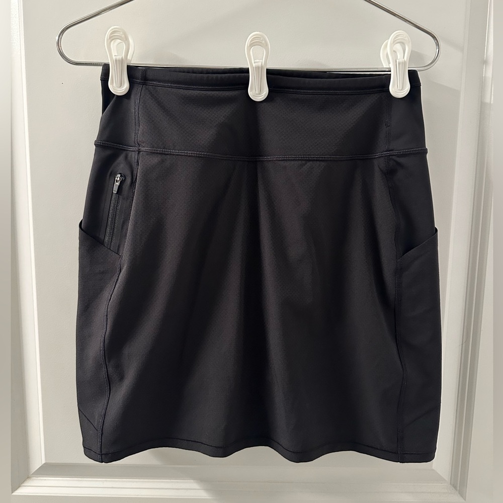 Athletic Tee Time High Rise‎ 17" Skort | Black | XS